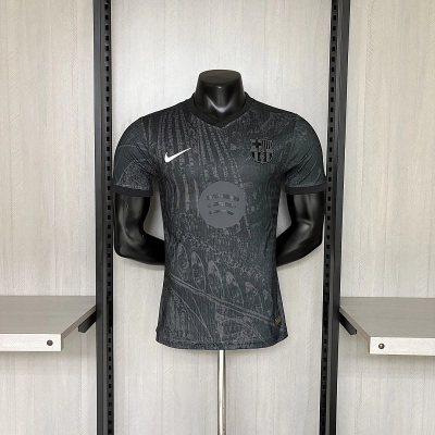 2026_27 Player Version Barcelona Black Jersey S-XXL 01