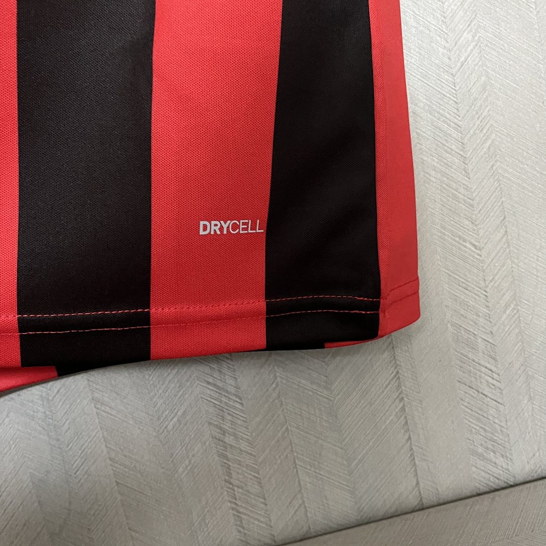 25_26 AC Milan 125th Anniversary Red and Black Jersey S-XXXXL