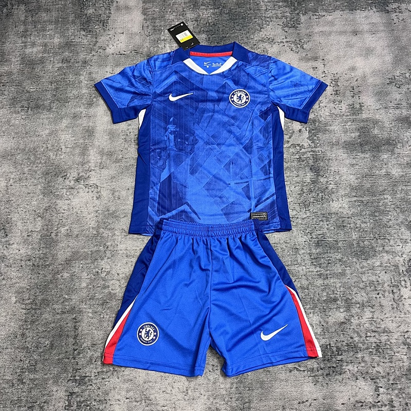 children S 2025_26 Chelsea home Jersey size 16-28