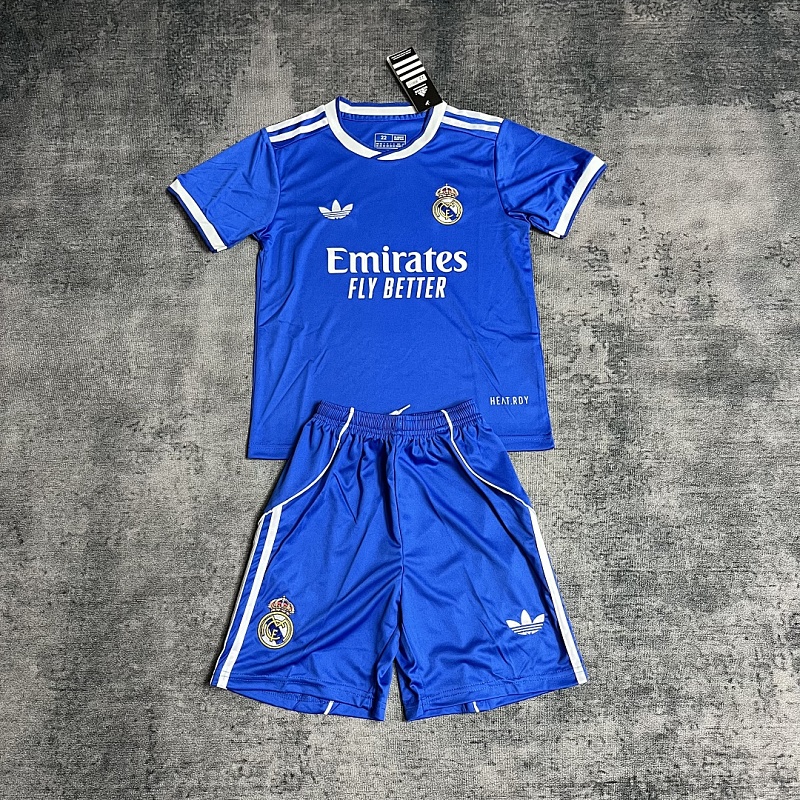 Children's clothing 2025_26 Real Madrid III jersey size 16-28