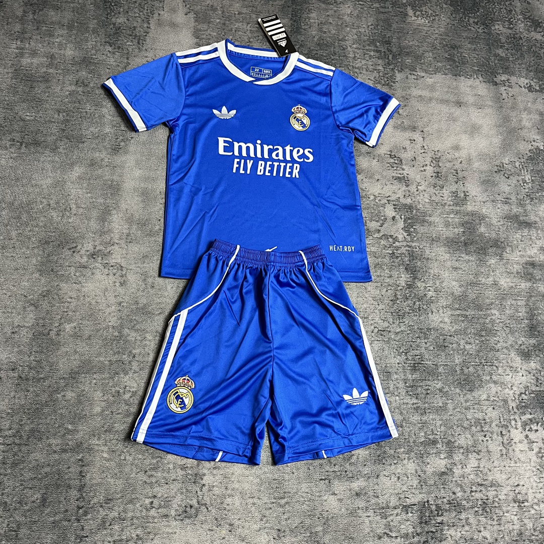 Children's clothing 2025_26 Real Madrid III jersey size 16-28