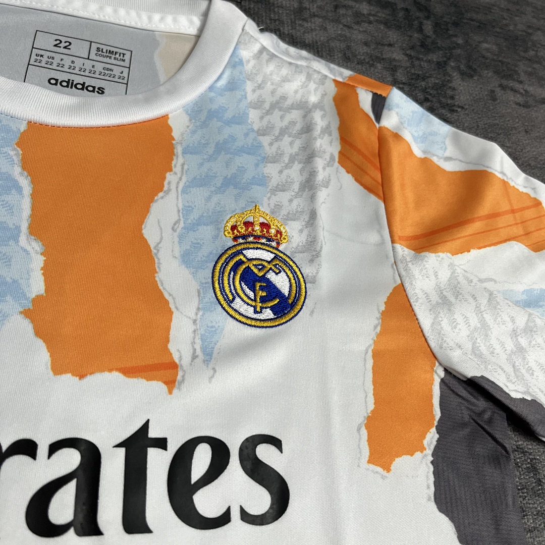 Children's clothing 2025_26 Real Madrid training uniform jersey size 16-28