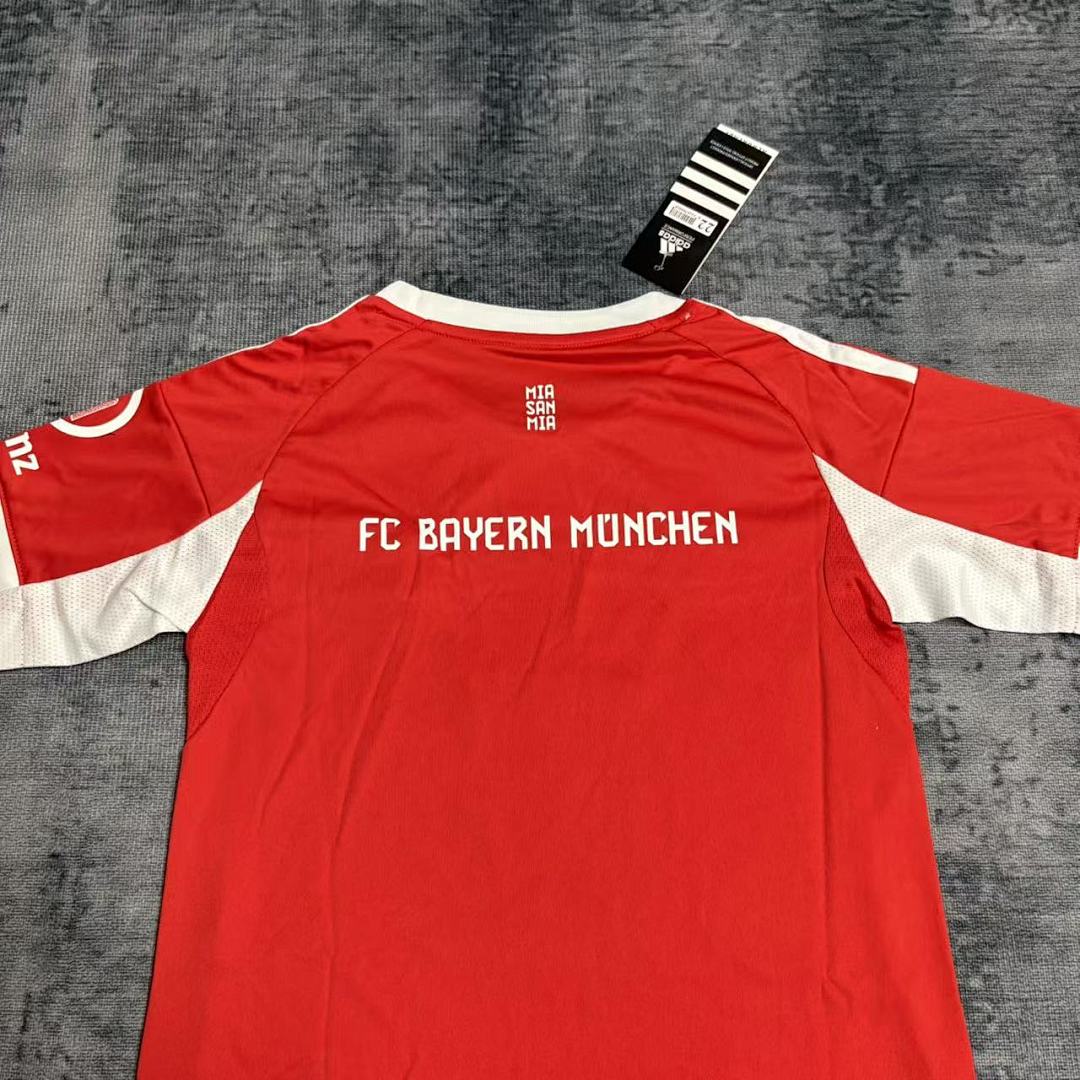 Kids 2025_26 Bayern Munich Home Jersey 16-28