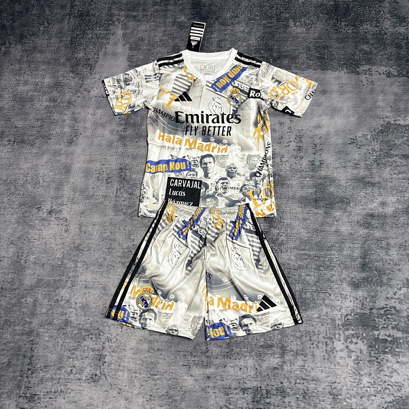 Kids 2025_26 Real Madrid Jersey 16-28