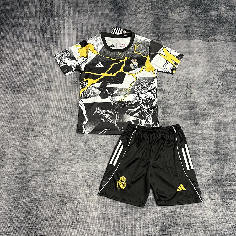 Kids 2026_27 Real Madrid Special Edition Jersey Sizes 16-28