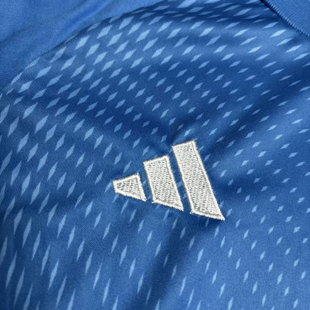 Kids' 2025_26 Real Madrid Blue Goalkeeper Jersey, Sizes 16-28