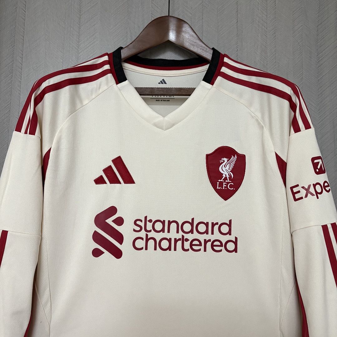 Long-sleeved 2025_26 LWP away jersey S-XXXXL