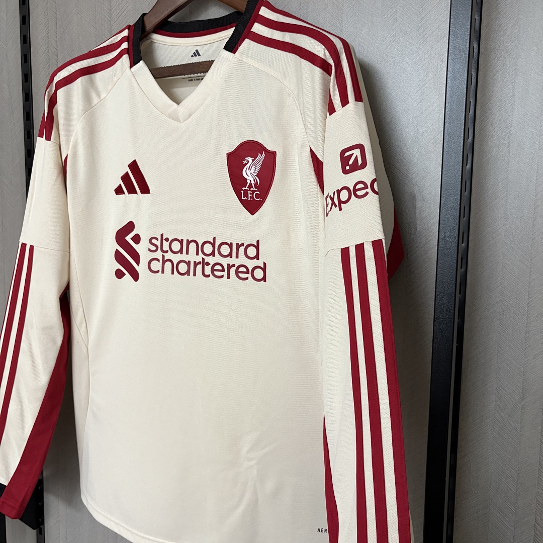 Long-sleeved 2025_26 LWP away jersey S-XXXXL