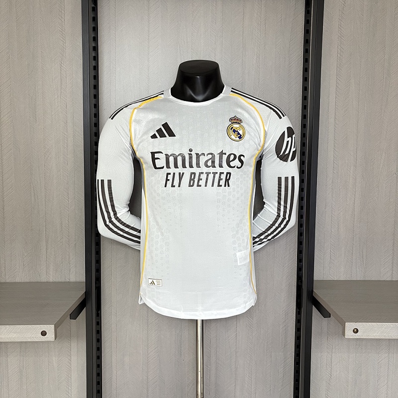 Player Edition 2025_26 Real Madrid Home Jersey S-XXXXL