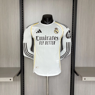 Player Edition 2025_26 Real Madrid Home Jersey S-XXXXL 01