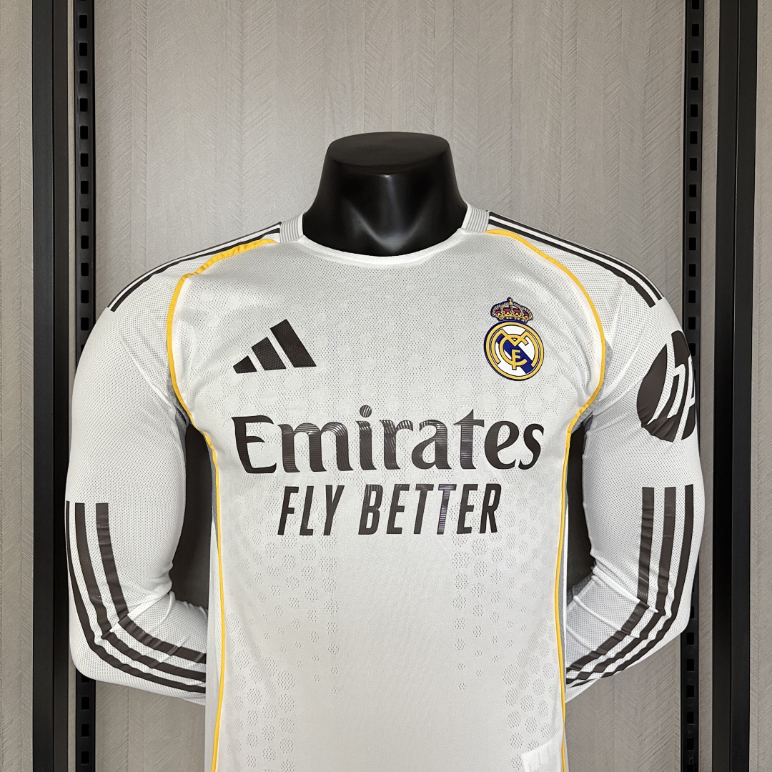 Player Edition 2025_26 Real Madrid Home Jersey S-XXXXL