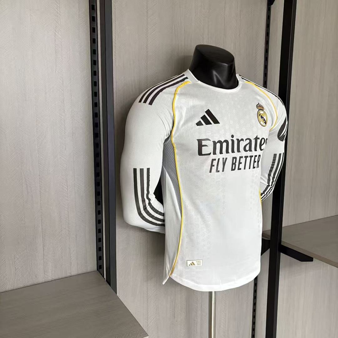 Player Edition 2025_26 Real Madrid Home Jersey S-XXXXL