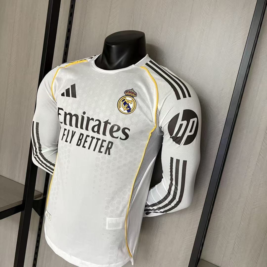 Player Edition 2025_26 Real Madrid Home Jersey S-XXXXL