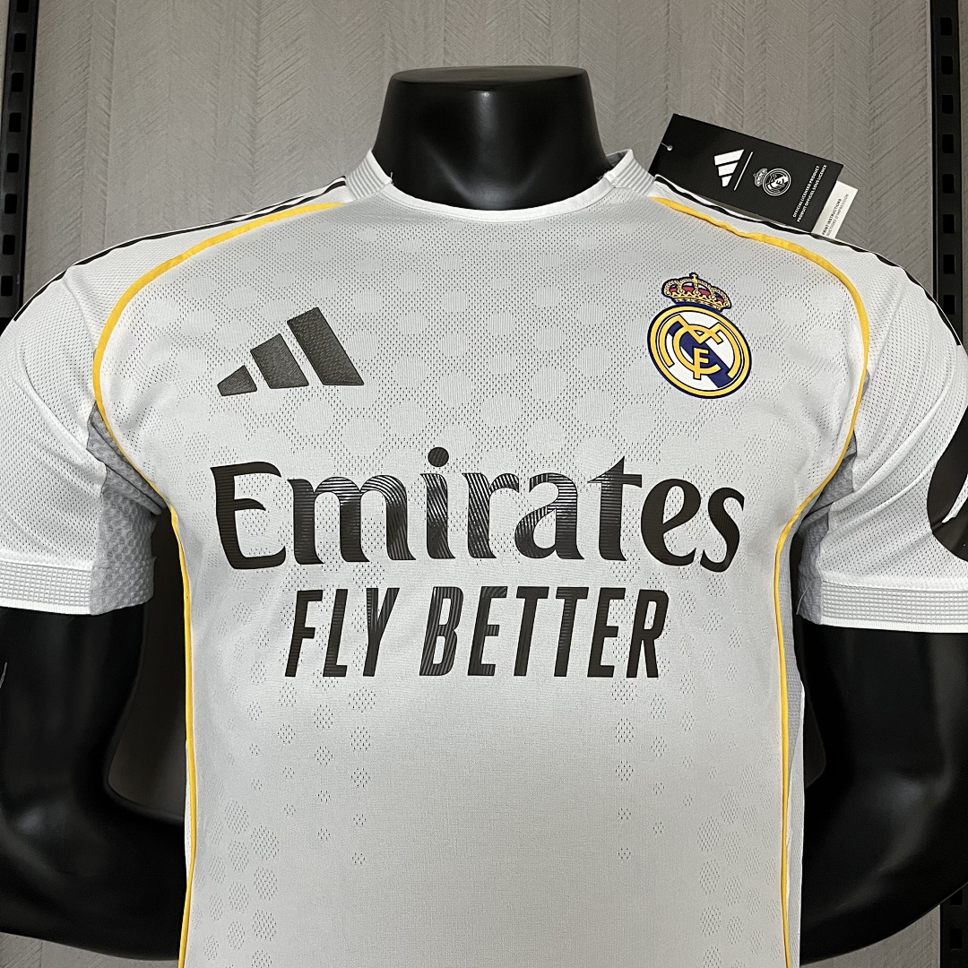 Player Edition 2025_26 Real Madrid Home S-XXXXL