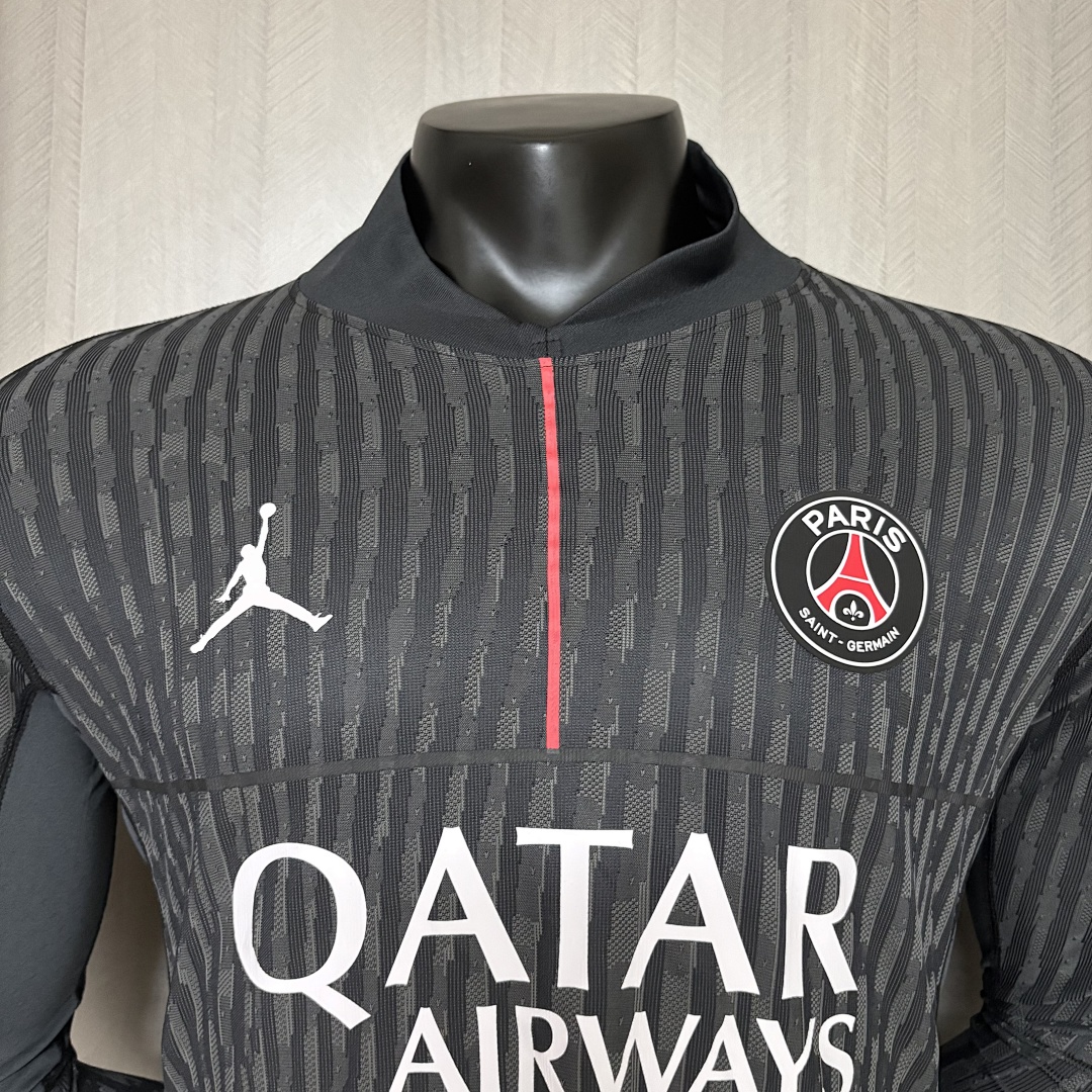 Player version long-sleeved 2025_26 PSG IIII Jersey S-XXXL