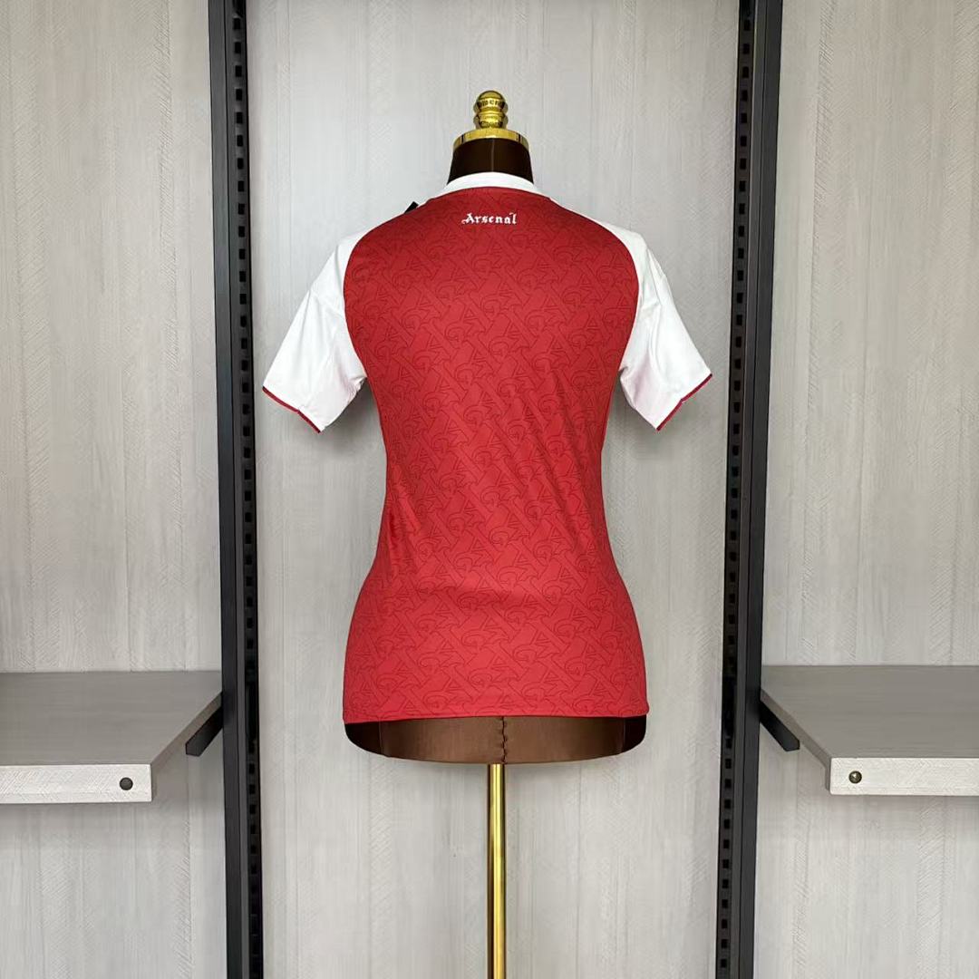 Women's 2025_26 Arsenal Home Jersey S-XXL