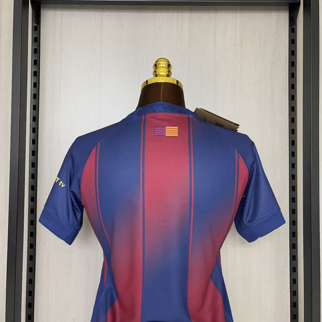 Women's 2025_26 Barcelona Home Jersey S-XXL