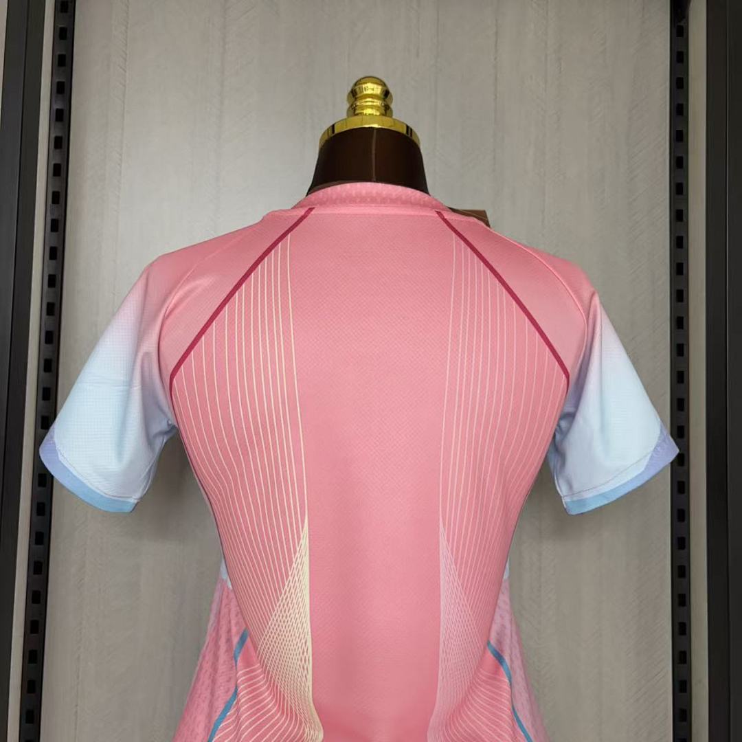 Women's 2025_26 Barcelona Pink Jersey S-XXL