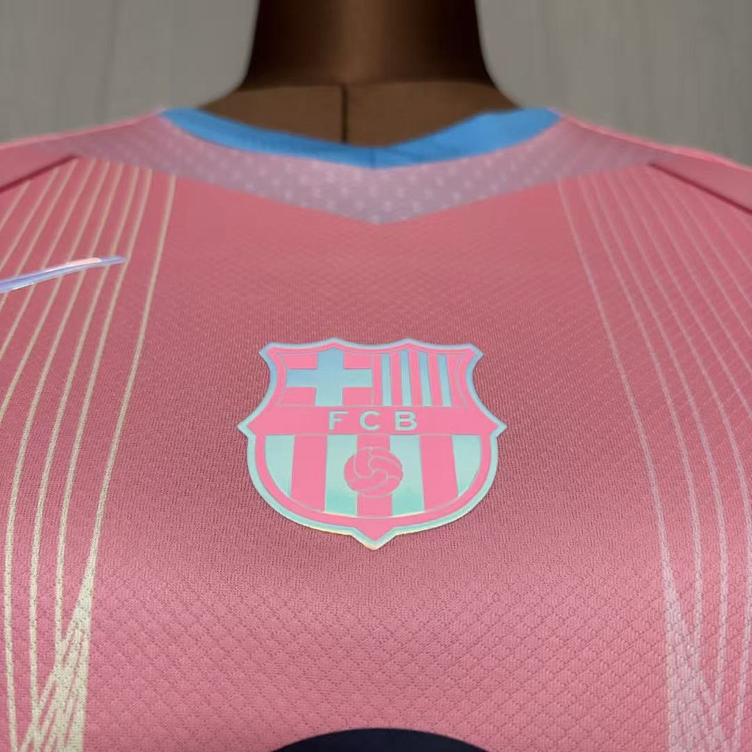 Women's 2025_26 Barcelona Pink Jersey S-XXL
