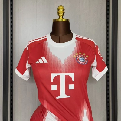 Women's 2025_26 Bayern Munich Home Jersey S-XXL 02