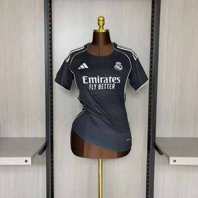 Women's 2025_26 Real Madrid Away Jersey S-XXL 01