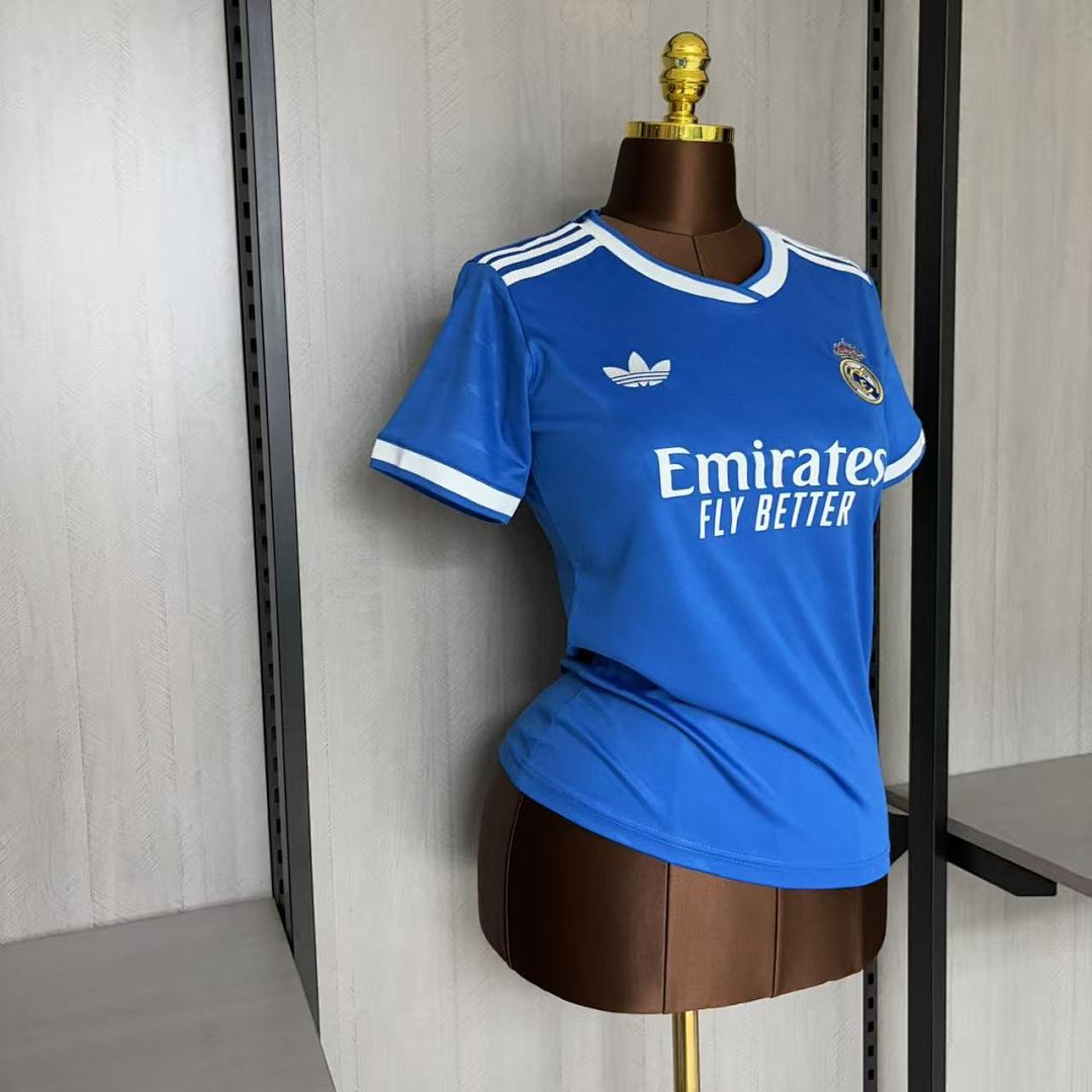 Women's 2025_26 Real Madrid III Jersey S-XXL