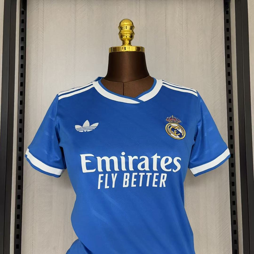 Women's 2025_26 Real Madrid III Jersey S-XXL