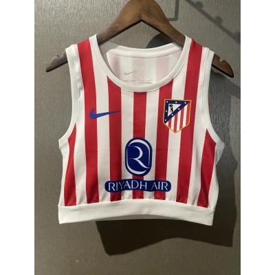  2025/26 Atletico Madrid Women's Football Yoga Vest S-XL 01