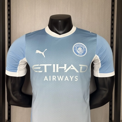 Player version Manchester City Home Jersey S-XXXXL 02