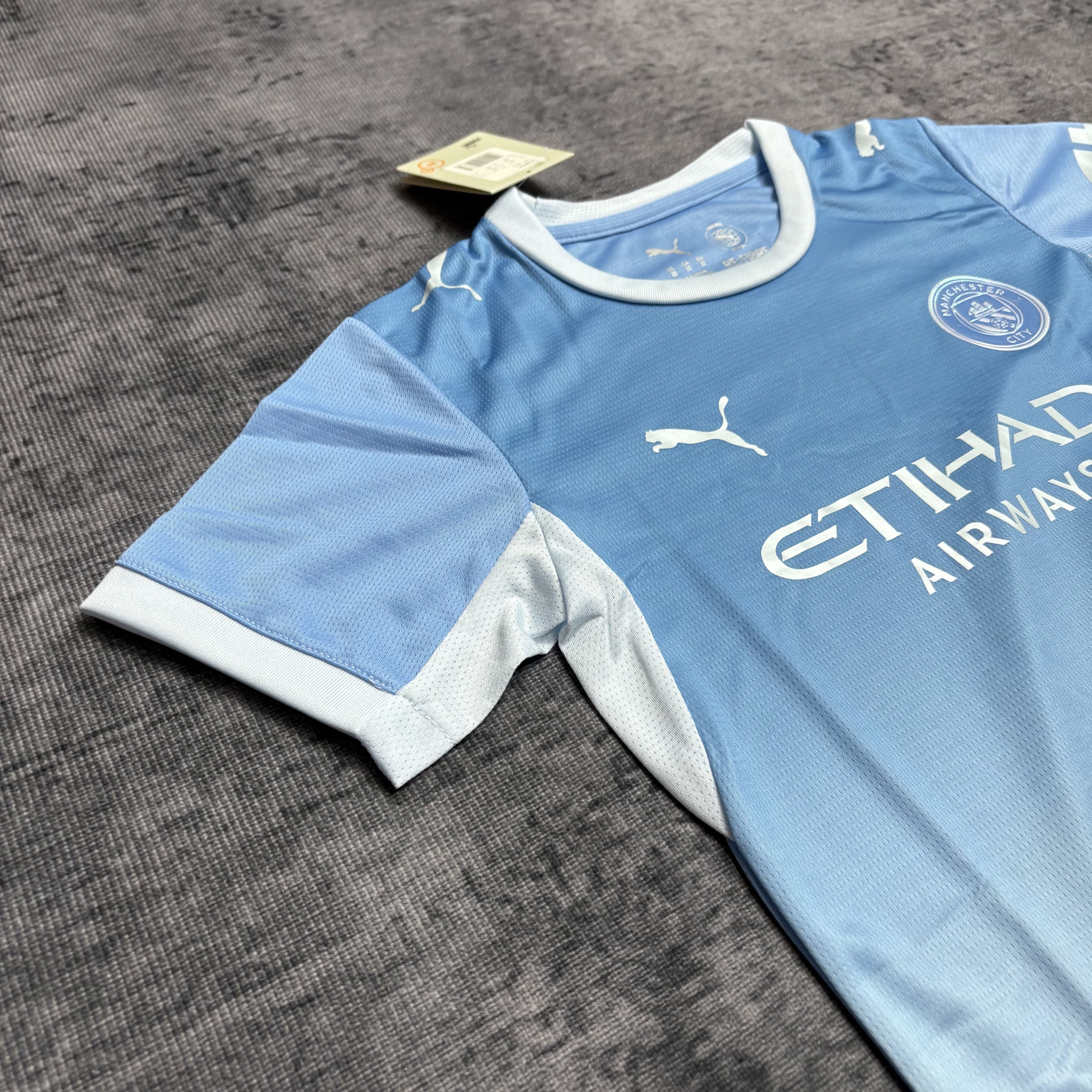 Kids 2026_27 Manchester City HomeJersey sizes 16-28