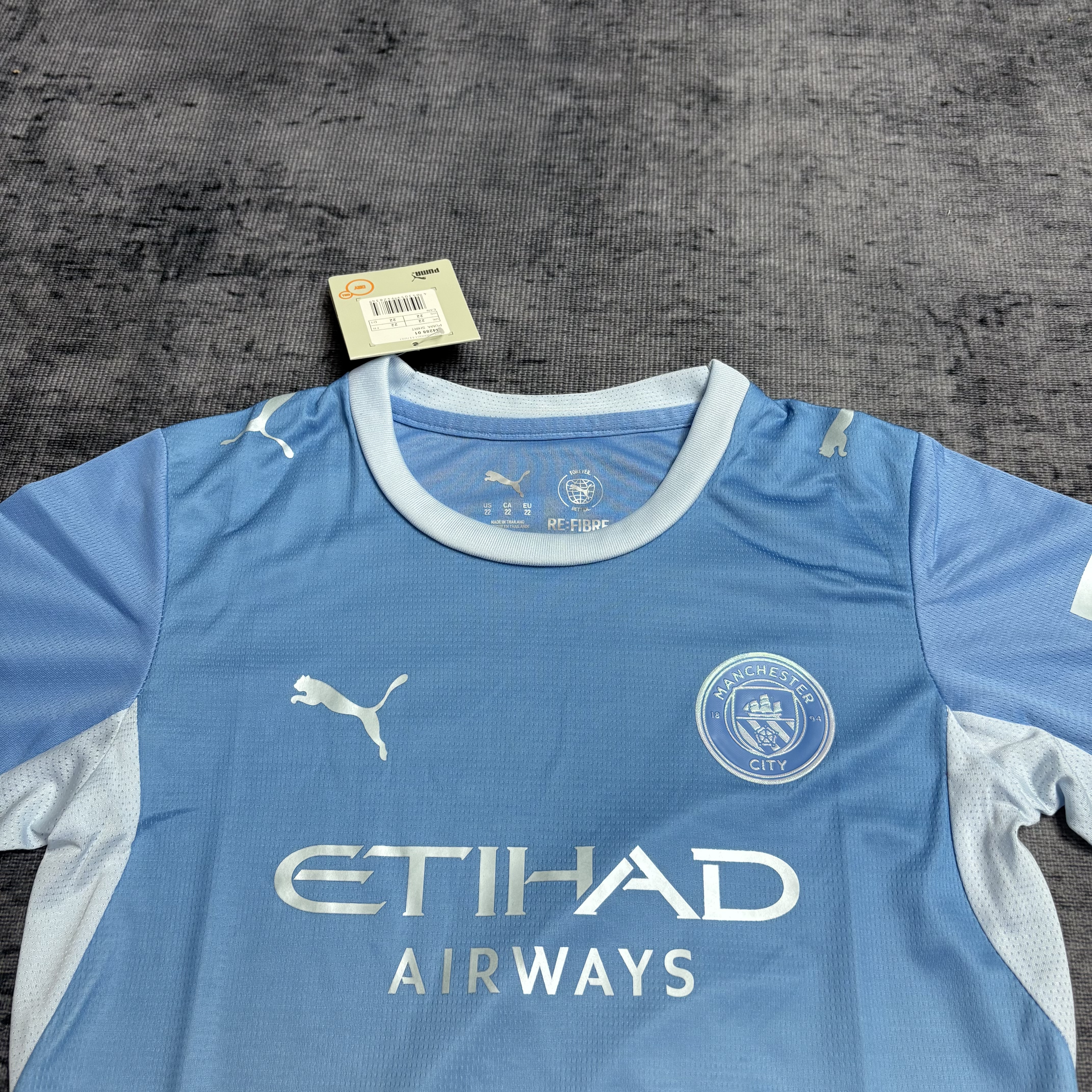 Kids 2026_27 Manchester City HomeJersey sizes 16-28