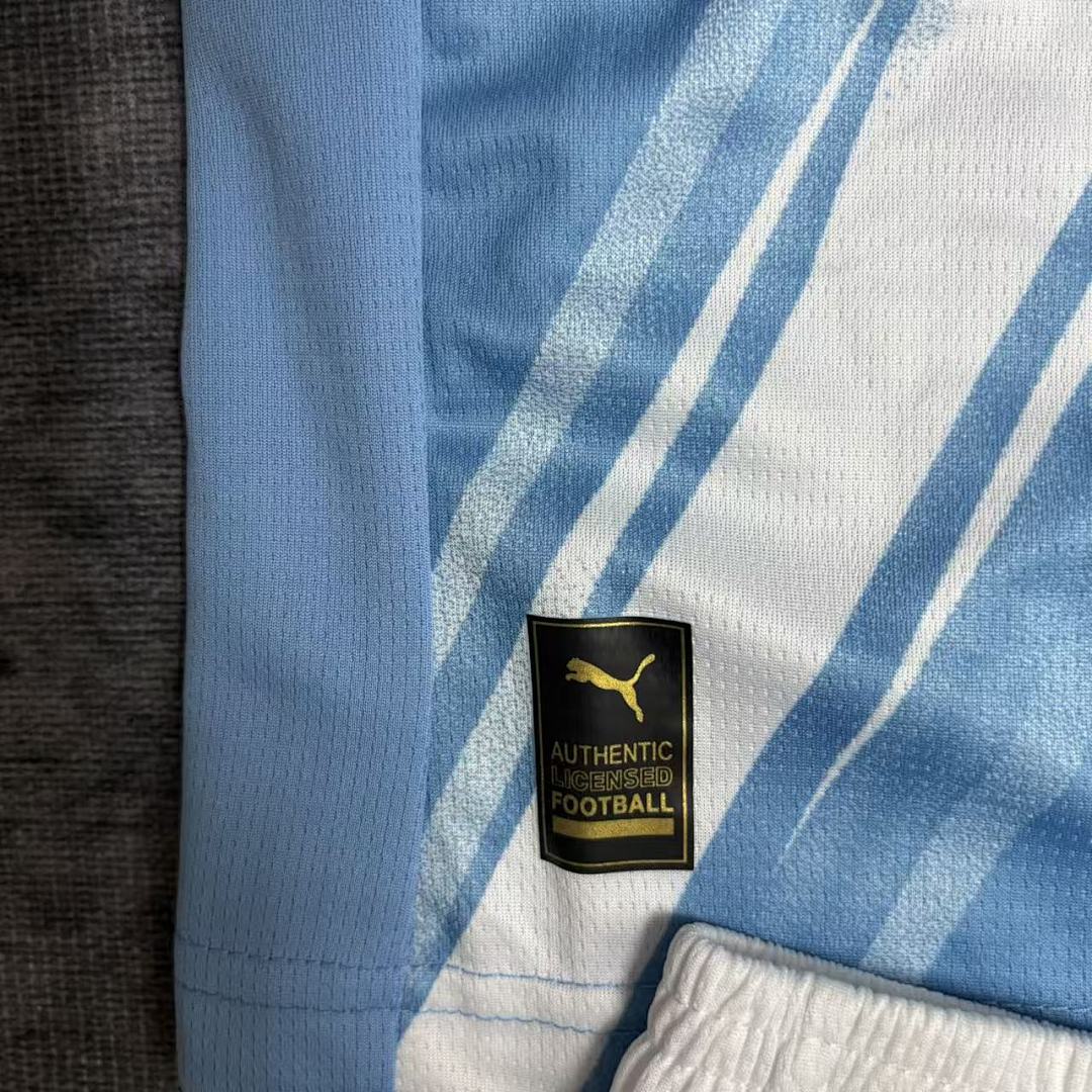 Kids 2025_26 Manchester City Home Jersey 16-28