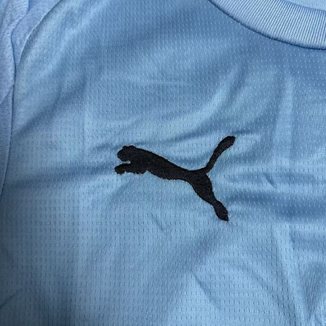 Kids 2025_26 Manchester City Home Jersey 16-28