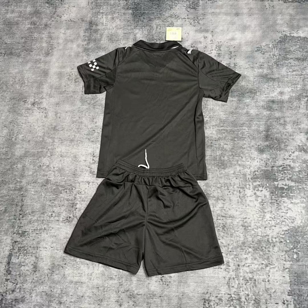 Kids 2025_26 Manchester City Black Jersey 16-28