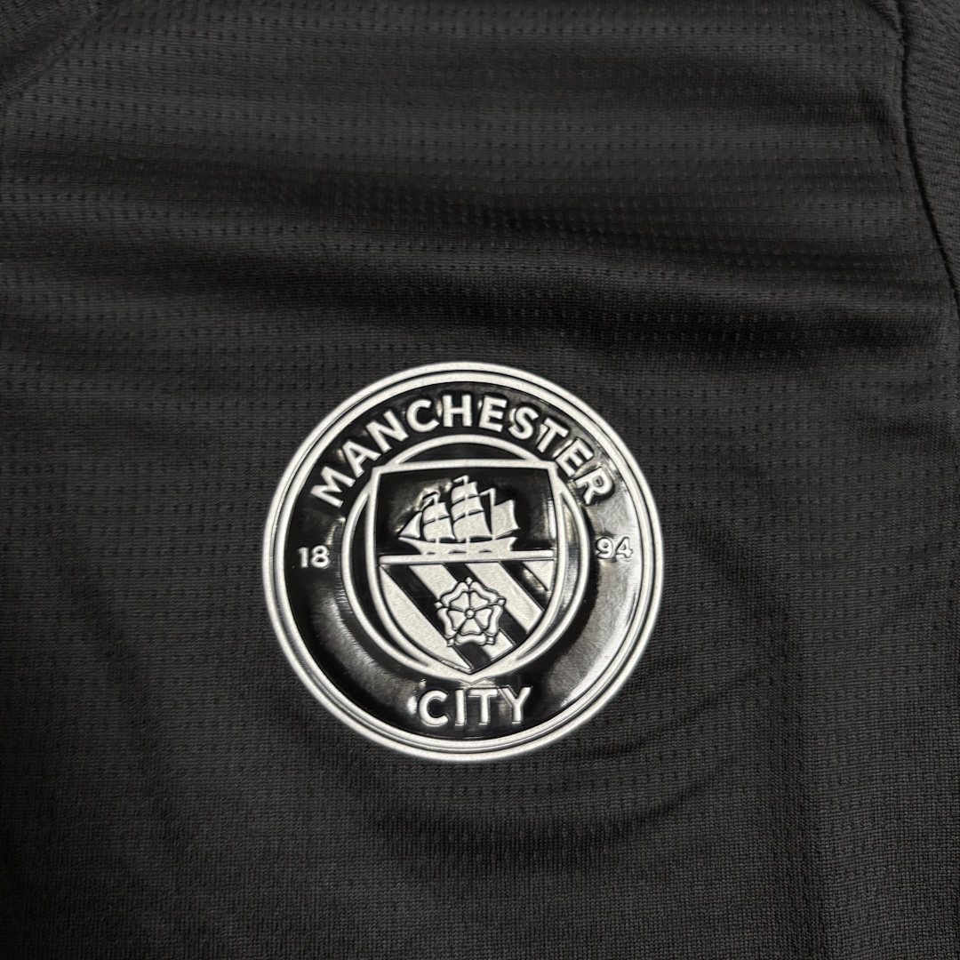 Kids 2025_26 Manchester City Black Jersey 16-28