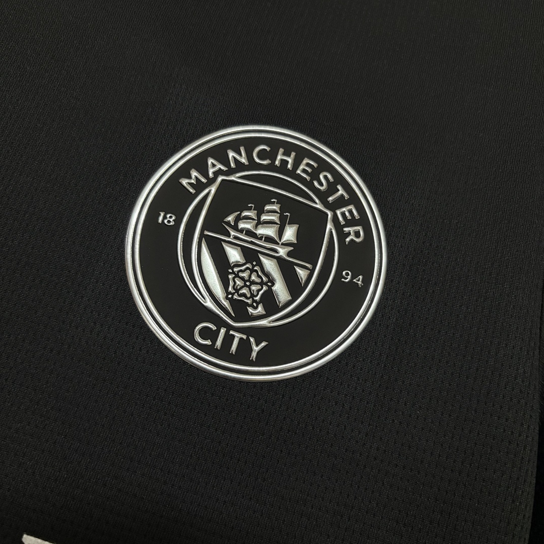 2025_26 Manchester City Black Jersey S-XXXXL