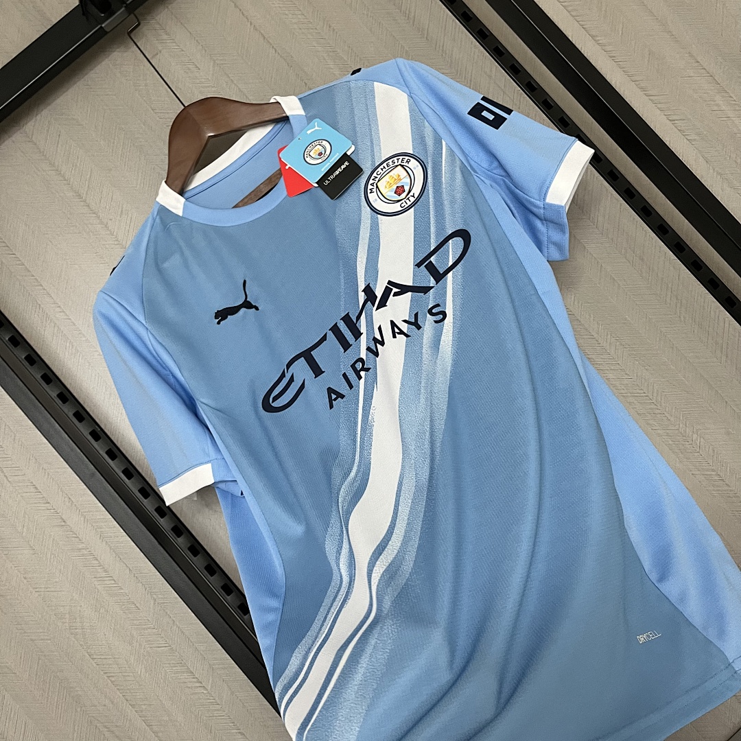  2025_26 Manchester City Home Jersey S-XXXXL
