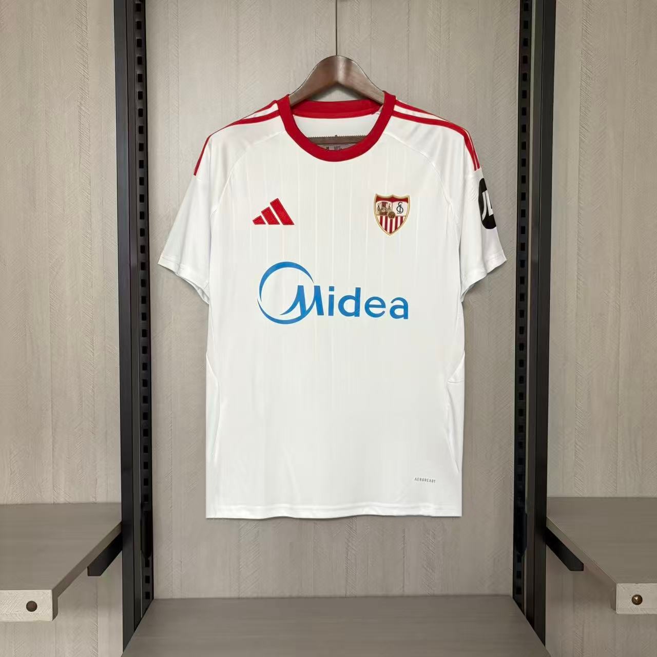  2025/26 Sevilla Home Jersey S-XXXXL