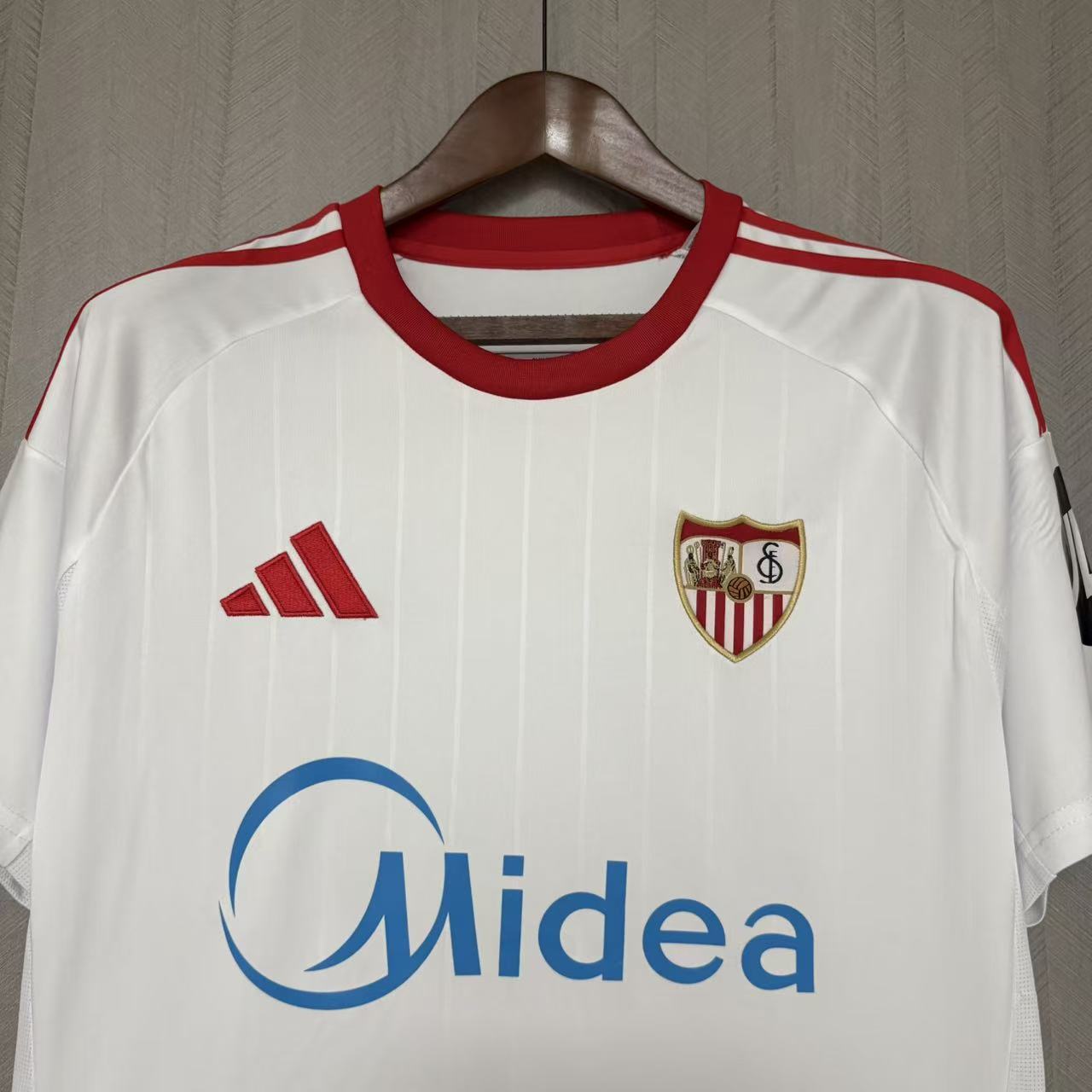  2025/26 Sevilla Home Jersey S-XXXXL