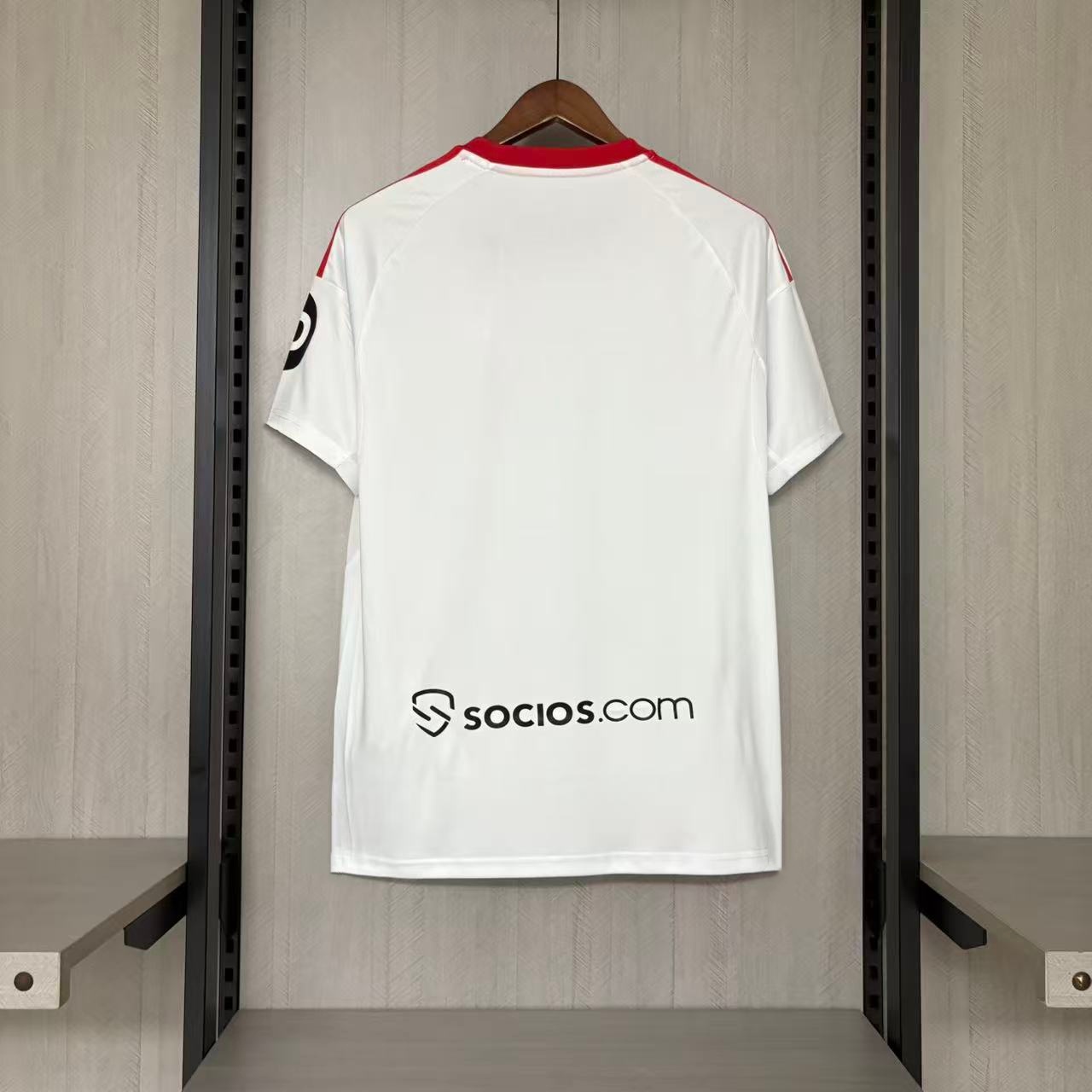  2025/26 Sevilla Home Jersey S-XXXXL
