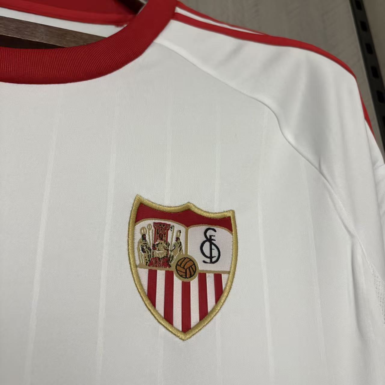 2025/26 Sevilla Home Jersey S-XXXXL