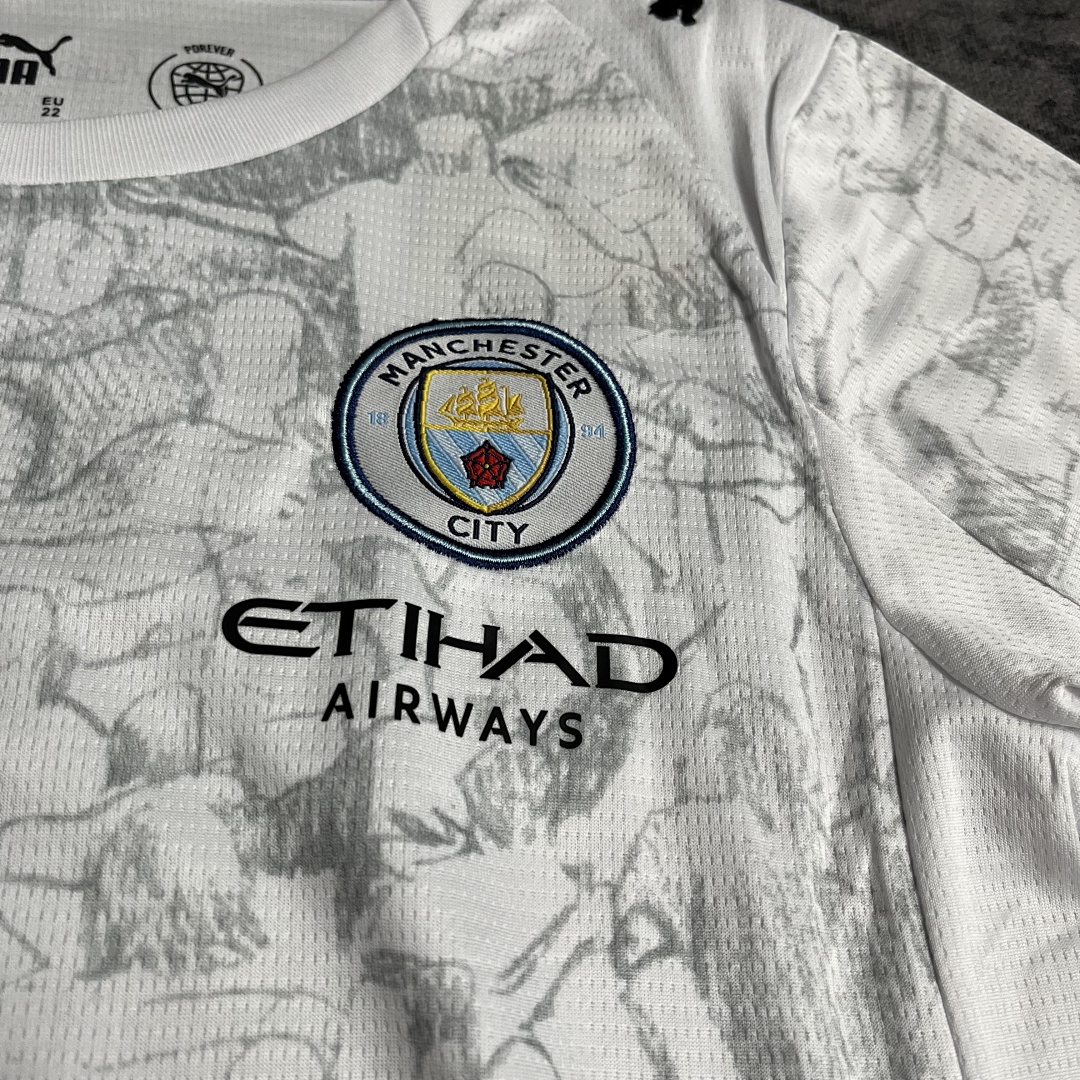 Children's clothing 2025_26 Manchester City away jersey size 16-28