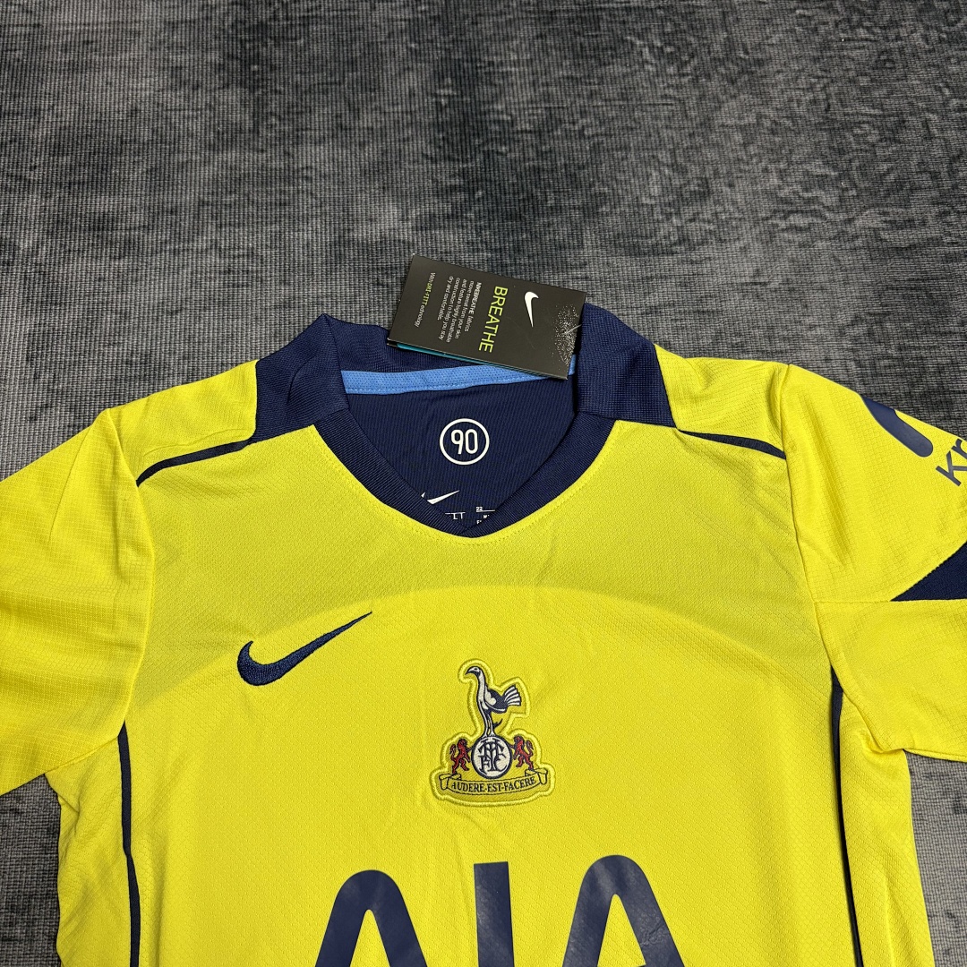 Tottenham Hotspur Yellow Navy Kids Jersey Set