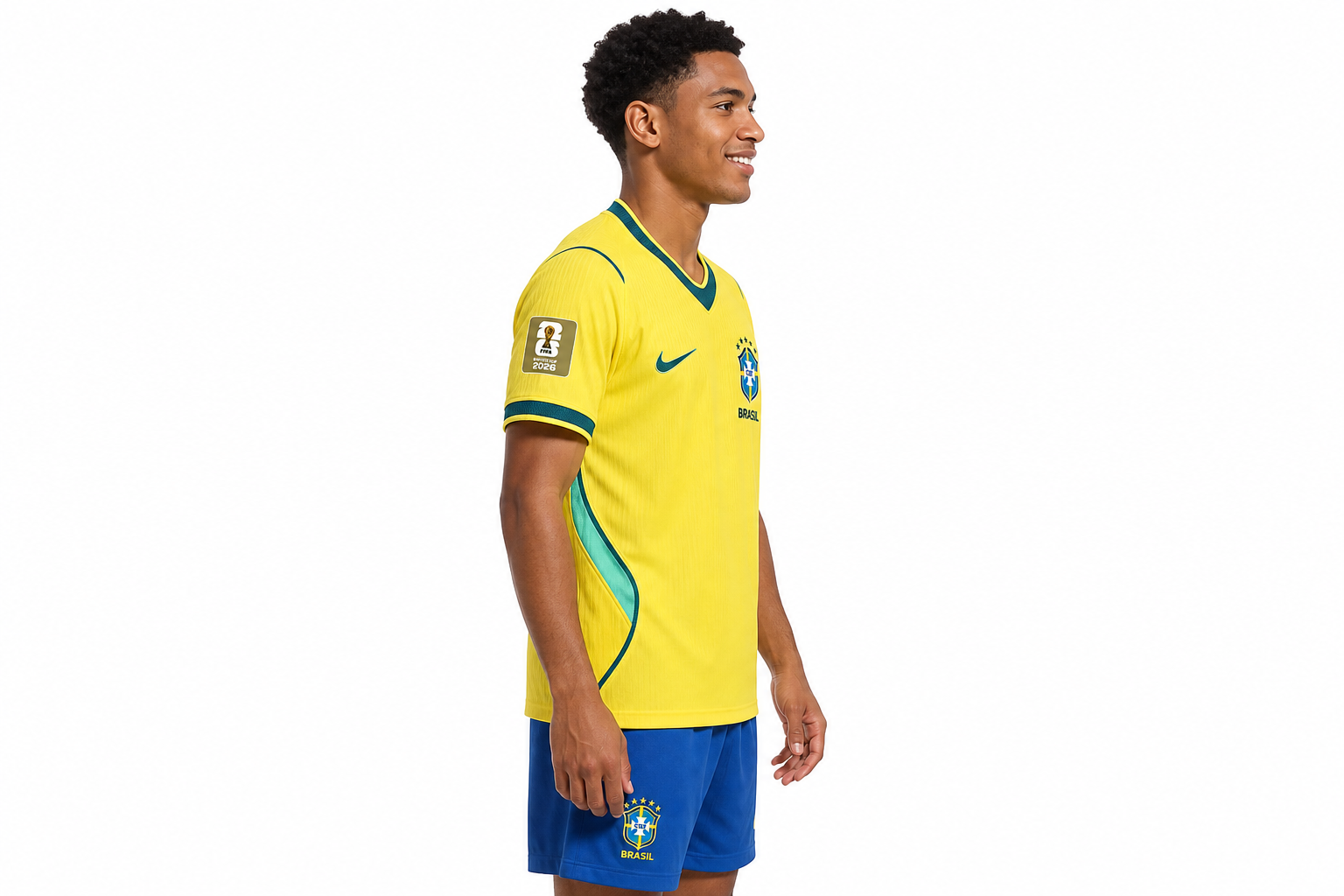 2026 World Cup  Brazil  Patch Men's Size