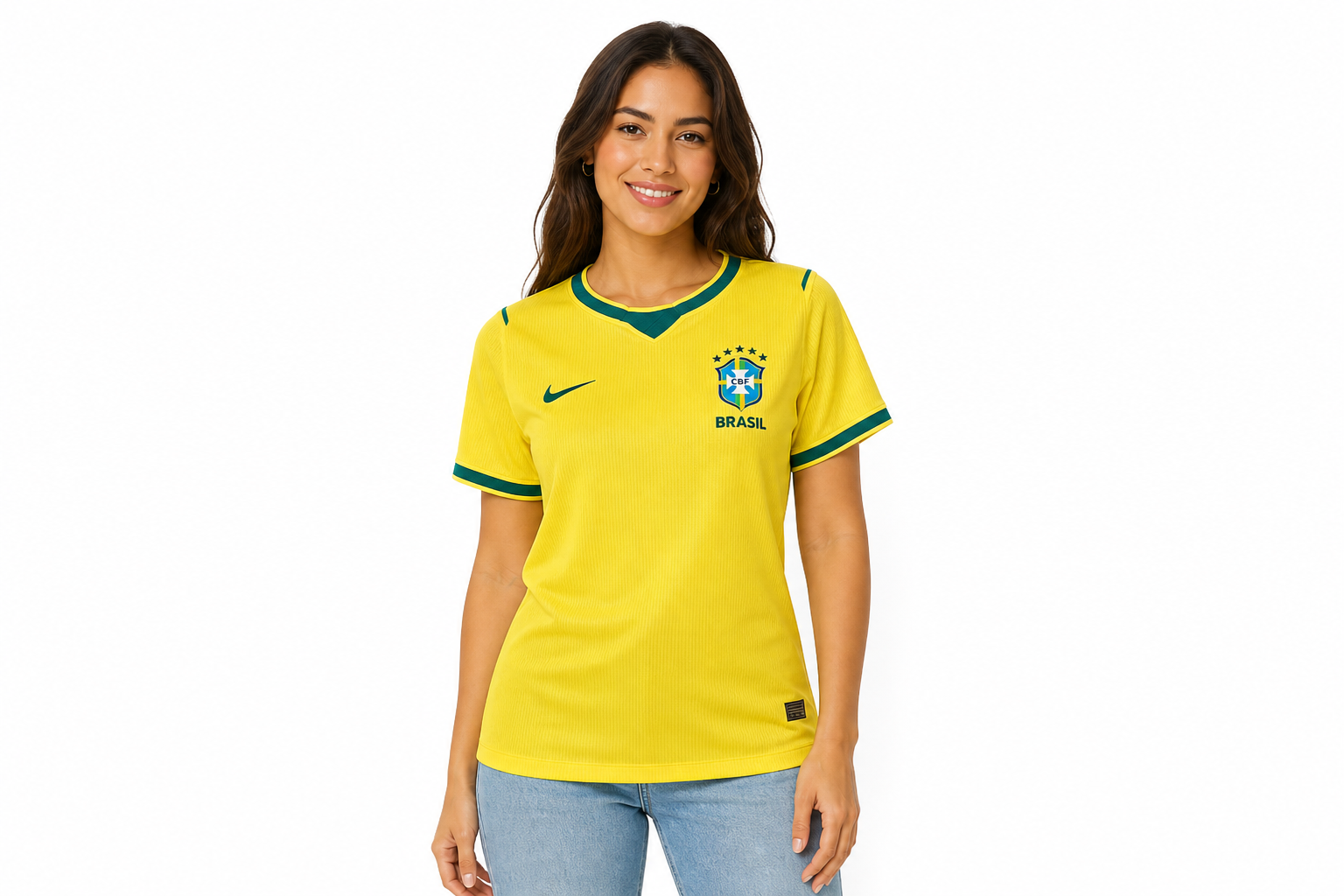 2026 World Cup  Brazil Home 1_1 Jersey Women's Size