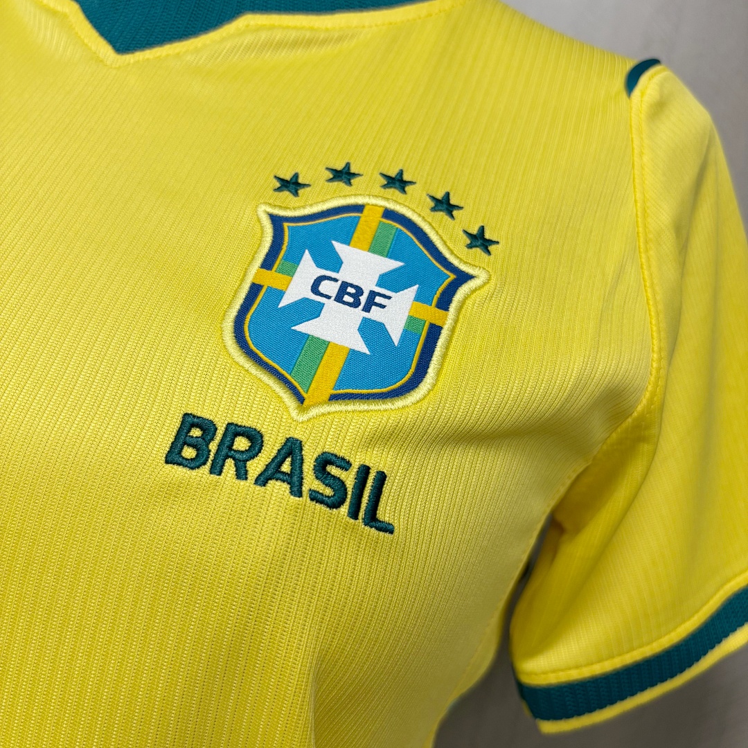 2026 World Cup  Brazil Home 1_1 Jersey Women's Size