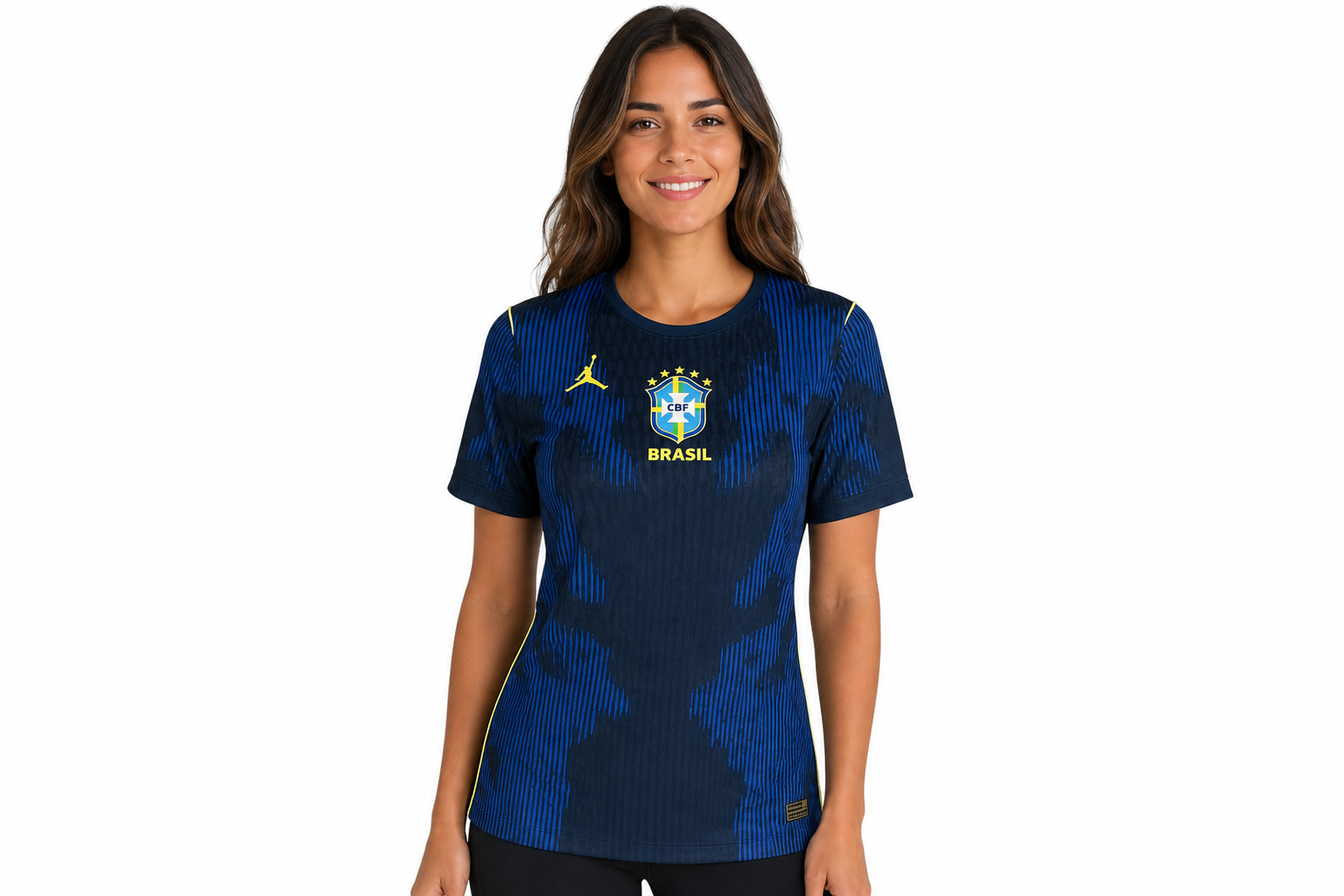 2026 World Cup  Player Version  Brazil Away Jersey Women's Size
