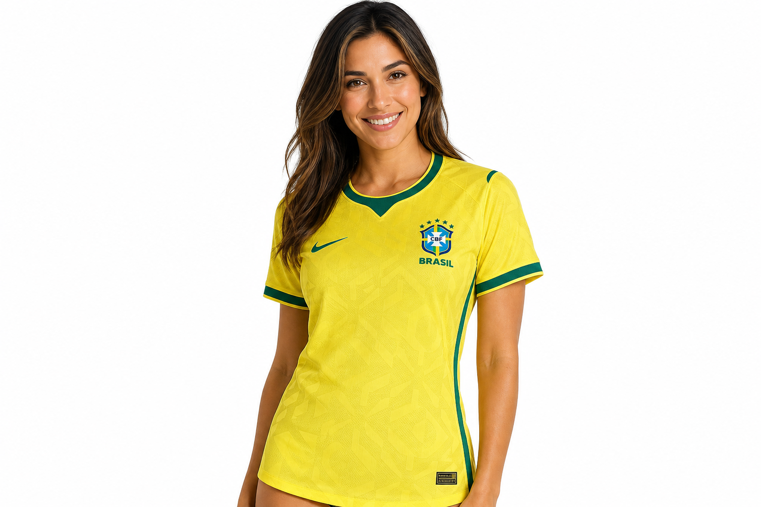 2026 World Cup  Player version Brazil home Jersey Women's Size