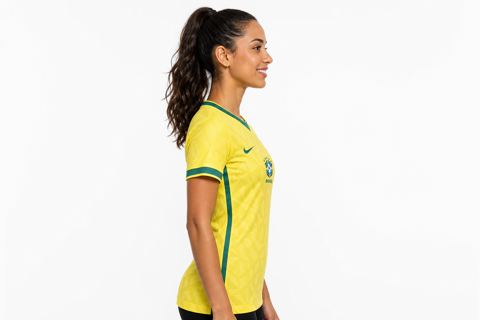2026 World Cup  Player version Brazil home Jersey Women's Size