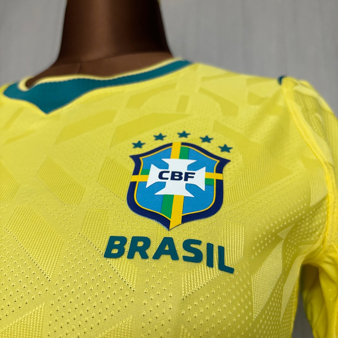 2026 World Cup  Player version Brazil home Jersey Women's Size